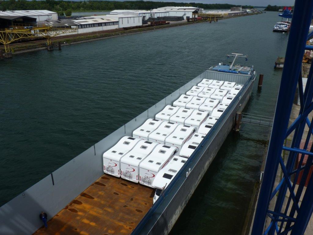 Verschiffung von Fahrzeugen